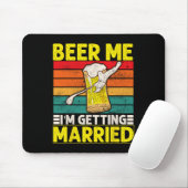 Grappige Bruidegom Bachelor Party Bier Me Ik Ga Tr Muismat (Met muis)