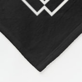 Grappige Bruidegom Bruid Trouwen Verlovingsfeest R Fleece Deken (Hoek)