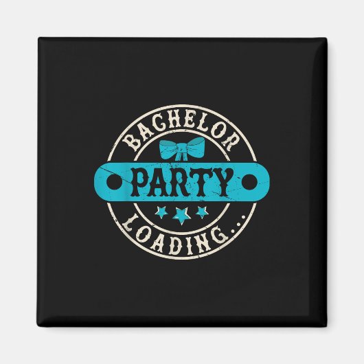 Grappige bruidegom bruiloft vrijgezellenfeest _3 magneet (Voorkant)