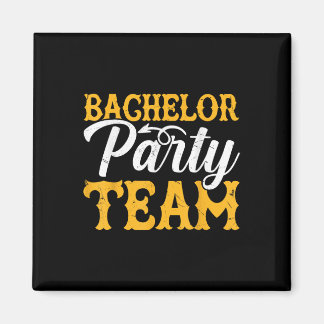 Grappige bruidegom bruiloft vrijgezellenfeest _4 magneet