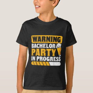 Grappige Bruidegom Trouw Bachelor Feest _1 T-shirt