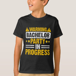 Grappige Bruidegom Trouw Bachelor Party _5 T-shirt