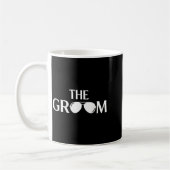 Grappige Bruidegom Trouwen Bachelorfeest 3 Koffiemok (Links)