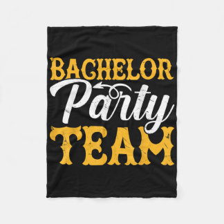 Grappige Bruidegom Trouwfeest Afscheid Als Man _4  Fleece Deken