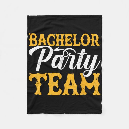 Grappige Bruidegom Trouwfeest Afscheid Als Man _4  Fleece Deken (Voorkant)