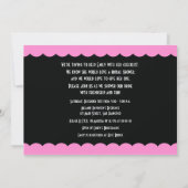 Grappige bruids douche uitnodiging — grappige chec (Achterkant)