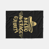 Grappige Bruidsjonker Bruid Bachelor Nacho Gemidde Fleece Deken (Voorkant (Horizontaal))