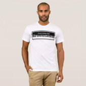 Grappige bruidsjonkers Bruidegom drinkteam trouwda T-shirt (Voorkant volledig)