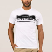 Grappige bruidsjonkers Bruidegom's drinkteam bruil T-shirt (Voorkant)