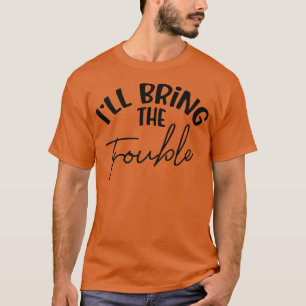 Grappige bruidsmeisje bruid vrijgezellenfeest Ik B T-shirt