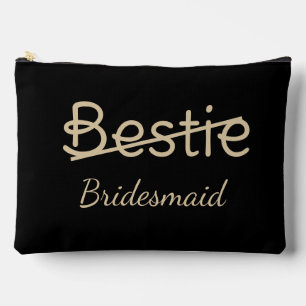 Grappige bruidsmeisjes zus bruidsmeisje voorstel  etui