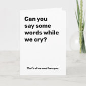 Grappige bruiloft ambtenaar voorstel - zeg een paa kaart (Voorkant)