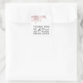 Grappige bruiloft Mr. Rechts $ Altijd Ms Rechts Wi Vierkante Sticker (Tas)