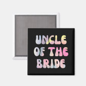 Grappige bruiloft oom van de bruid magneet (Voorkant / Achterkant)
