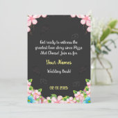 Grappige bruiloft uitnodiging Kaarten (Staand voorkant)