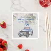 Grappige Bruiloftsshower Totdat de Politie Komt    Servet (Insitu)