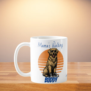 Grappige  Bruine Gouden Retriever Zonnebril Koffiemok