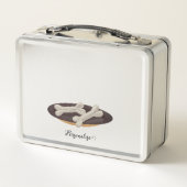 Grappige Bruine Hond Computer Woofter Huisdier Kof (Achterkant)