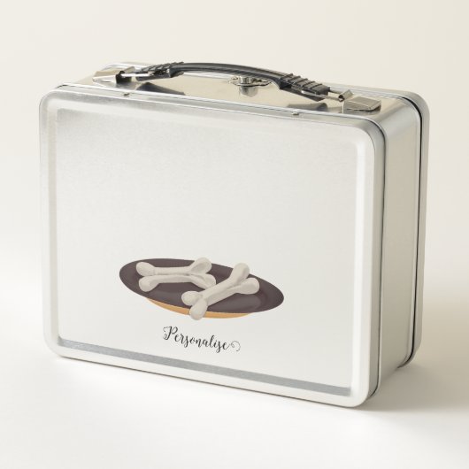 Grappige Bruine Hond Computer Woofter Huisdier Kof (Achterkant)