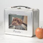 Grappige Bruine Hond Computer Woofter Huisdier Kof (In situ)