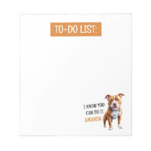 Grappige bruine pitbull om te doen lijst