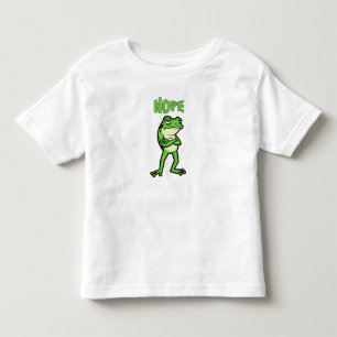 Grappige brutale kikker Nee, chagrijnige padden ca Kinder Shirts