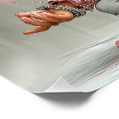 Grappige brutale yogakunst perfect poster (Hoek)
