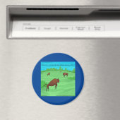 Grappige Buffalo Springfield Voor Wat Het Waard Is Magneet (Insitu (Vaatwasser))
