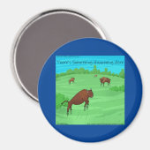 Grappige Buffalo Springfield Voor Wat Het Waard Is Magneet (Voorkant / Achterkant)