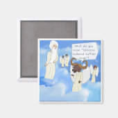 Grappige Buffalo Wings In De Hemel Cadeau Magneet (Voorkant / Achterkant)