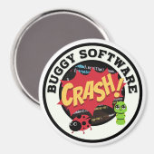 Grappige Buggy Software Magneet (Voorkant / Achterkant)
