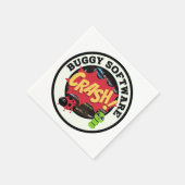 Grappige Buggy Software Servet (Hoek)