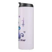 Grappige buitenaardse katten - "Breng ons naar je  Thermosbeker (Geroteerd rechts)