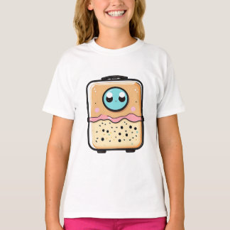 Grappige buitenaardse koffer t-shirt