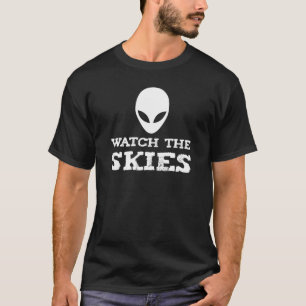 Grappige buitenaardse ontvoering UFO New Jersey Dr T-shirt