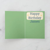 Grappige buitenaardse verjaardag "Breng me naar je Kaart (Binnen)