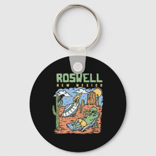 Grappige Buitenlandse Vakantie In Roswell New Mexi Sleutelhanger