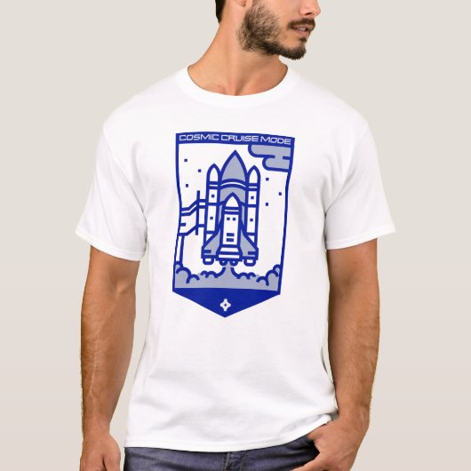 Grappige buitenruimte | Grappig sterrenstelsel | G T-shirt (Voorkant)