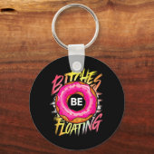 Grappige buizen zweven zomer Float Sleutelhanger (Voorkant)