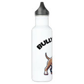 Grappige Bull Terrier Hond Waterfles (Links)