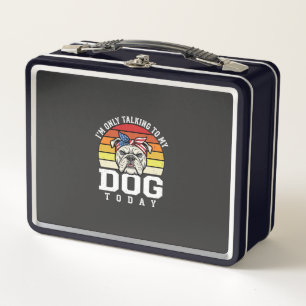 Grappige Bulldog Hond Liefhebber Retro Citaat