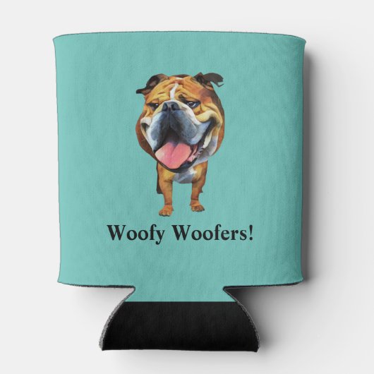 Grappige Bulldog Koeler (Achterkant)