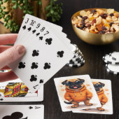 Grappige Bullmastiff Kawaii Hond Pokerkaarten (Insitu)