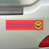 grappige bumpersticker (Op auto)