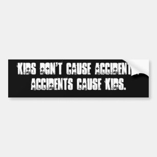 grappige bumpersticker