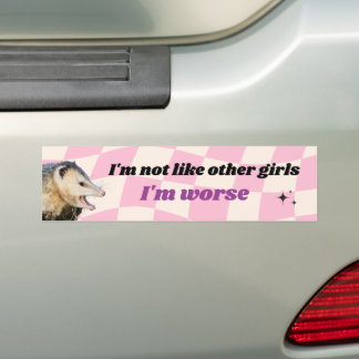Grappige Bumpersticker - Ik ben niet zoals andere