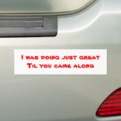 grappige bumperstickers (Op auto)