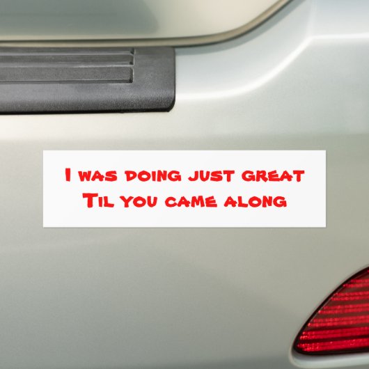 grappige bumperstickers (Op auto)
