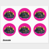 Grappige bumperstickers2025 ronde sticker (Vel)
