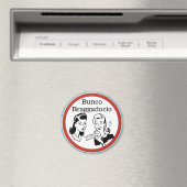 Grappige Bunco Braggadocio Magneet (Insitu (Vaatwasser))